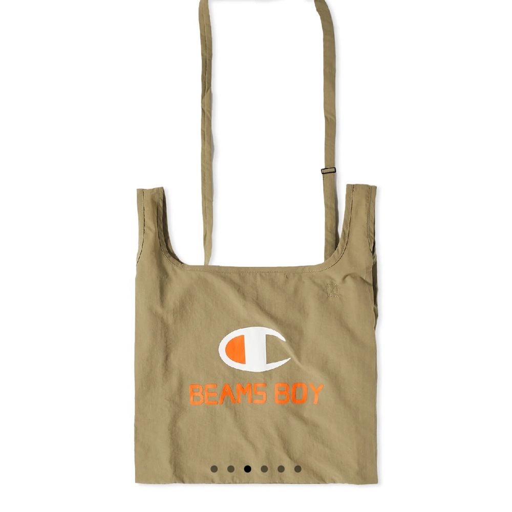 Champion Authentic Collaboration with Beams Boy Medium Bag granite heather NWT - Picture 3 of 7